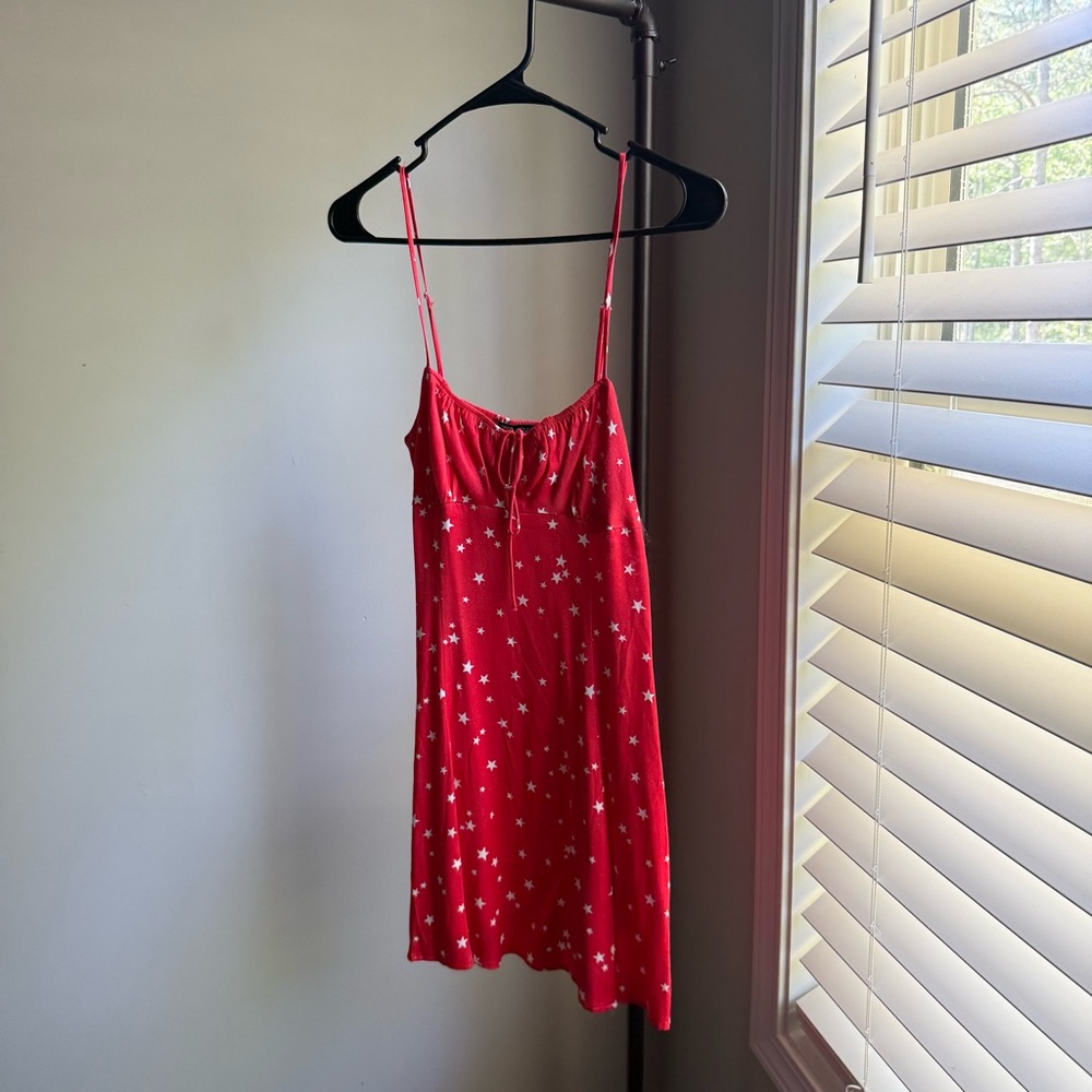 Zara star mini dress